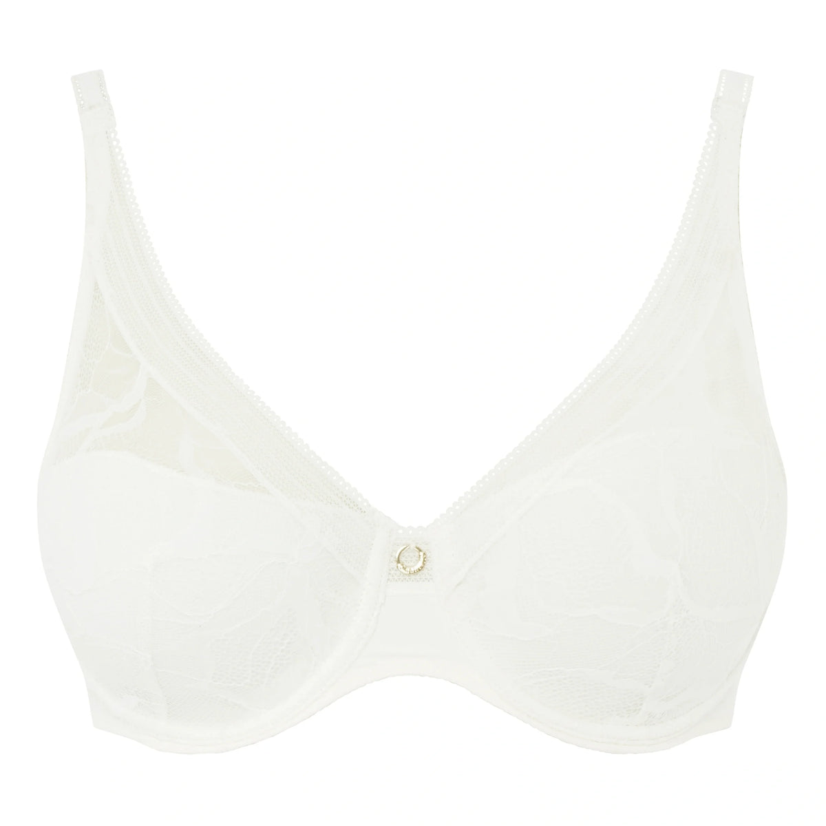 Chantelle True Lace Comfort Plunge Bra 0LW MILK buy for the best price CAD$  115.00 - Canada and U.S. delivery – Bralissimo