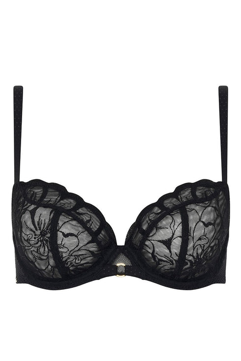 Chantelle Fleurs Lace Unlined Plunge Bra