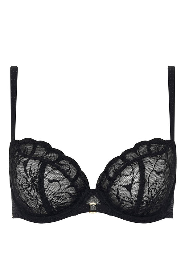 Chantelle Fleurs Lace Unlined Plunge Bra