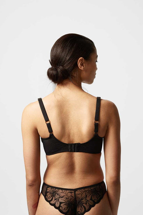 Chantelle Fleurs Lace Unlined Plunge Bra