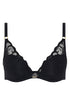 Chantelle Fleurs Lace Plunge T-shirt Bra