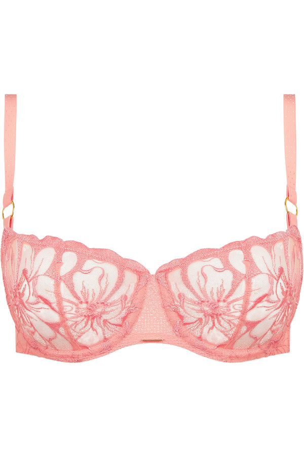 Chantelle Fleurs Lace Unlined Demi Bra