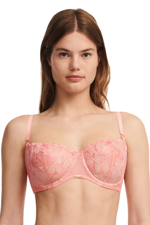Chantelle Fleurs Lace Unlined Demi Bra