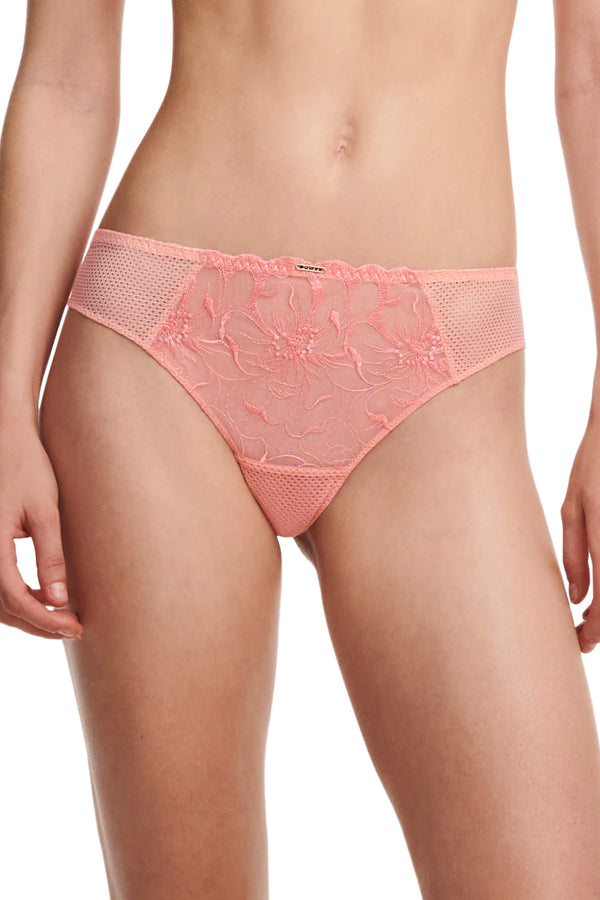 Chantelle Fleurs Lace Thong