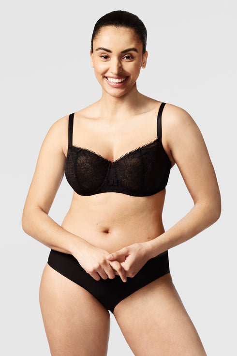 Chantelle Day To Night Lace Unlined Demi Bra