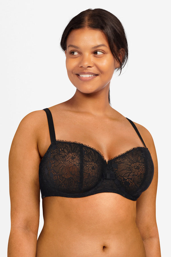 Chantelle Day To Night Lace Unlined Demi Bra
