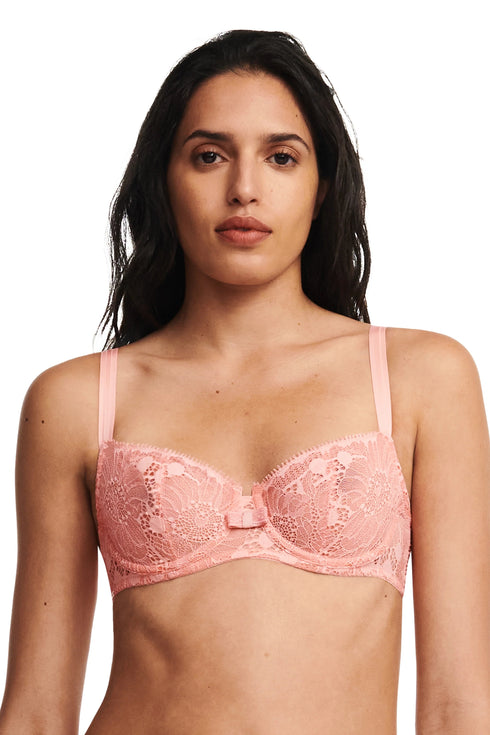 Chantelle Day To Night Lace Unlined Demi Bra