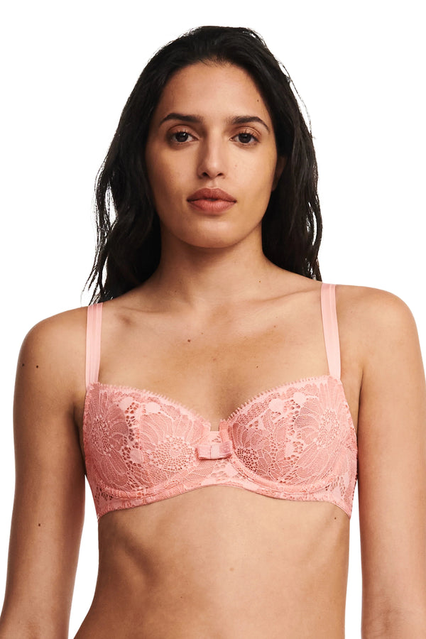 Chantelle Day To Night Lace Unlined Demi Bra