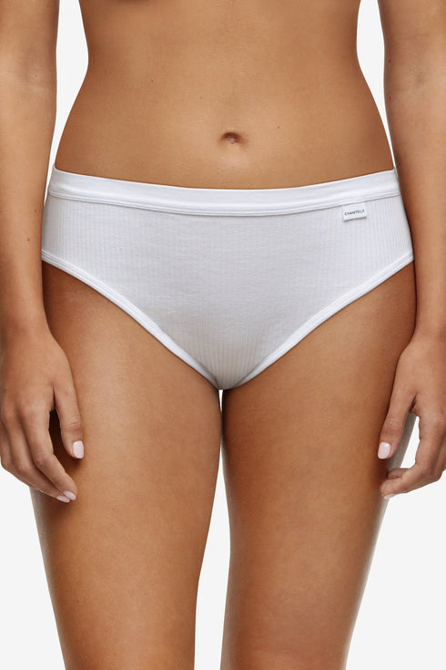 Chantelle Cotton Comfort Hi Cut Brief