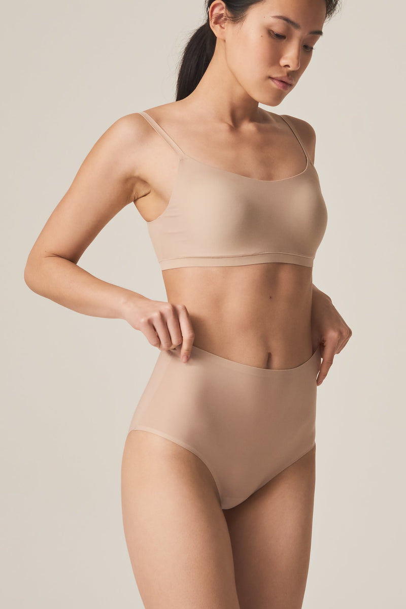Chantelle SoftStretch Padded Camisole - Nude Sand
