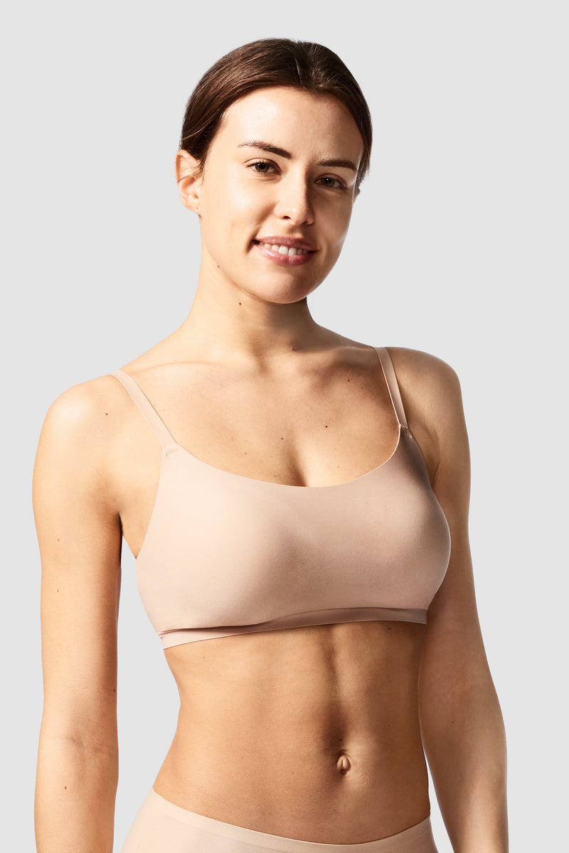 Chantelle Softstretch Scoop Bralette 0WU ULTRA NUDE buy for the