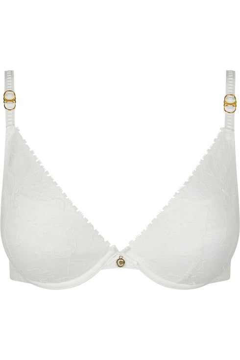 Chantelle Orchids Push-up Plunge Underwire