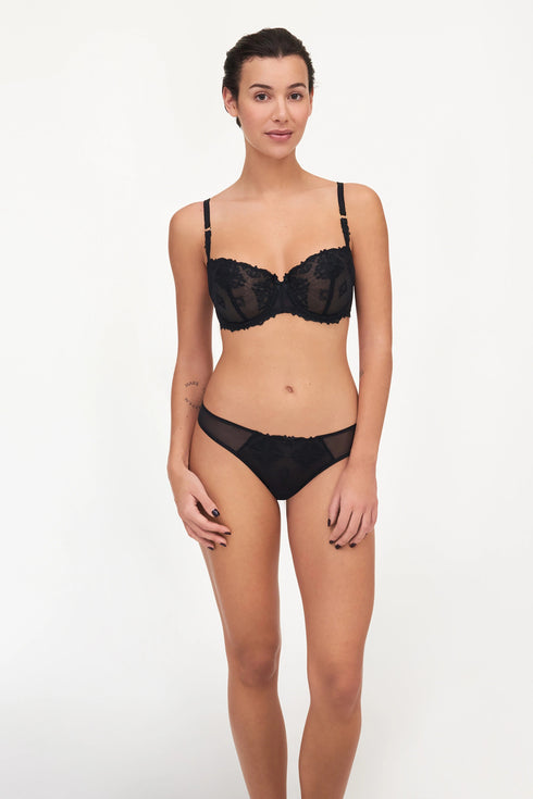 Chantelle Champs Elysées Lace Unlined Demi Bra