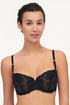 Chantelle Champs Elysées Lace Unlined Demi Bra