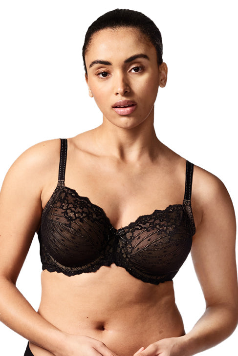 Chantelle Rive Gauche Lace Full Coverage Unlined Bra
