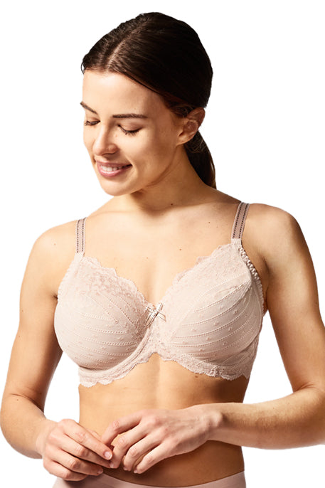 Chantelle Rive Gauche Lace Full Coverage Unlined Bra