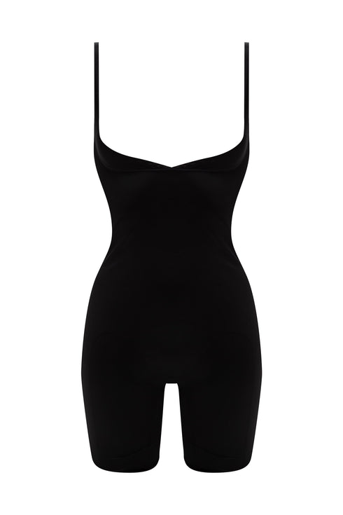 Chantelle Basic Shaping Open Bust Mid-thigh Shaper