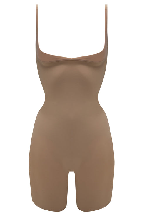 Chantelle Basic Shaping Open Bust Mid-thigh Shaper