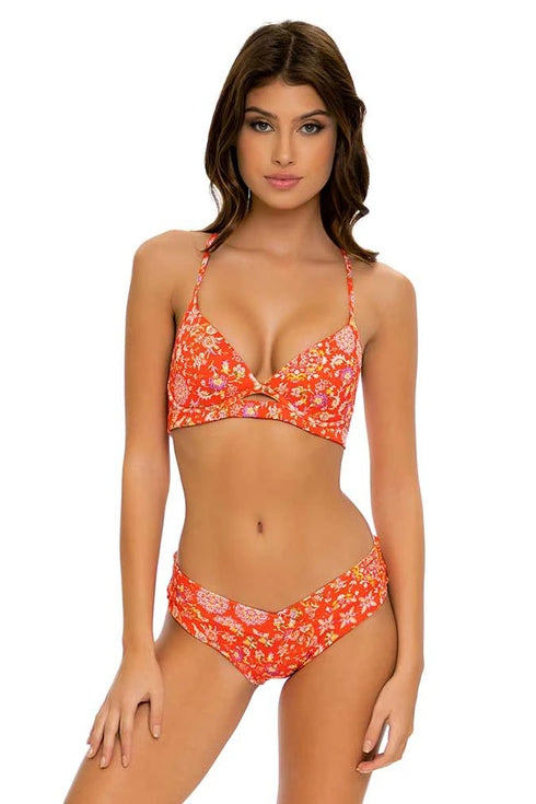 Luli Fama Calypso PEEK-A-BOO UNDERWIRE TOP