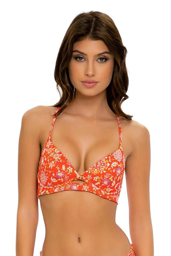Luli Fama Calypso PEEK-A-BOO UNDERWIRE TOP