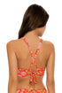 Luli Fama Calypso REVERSIBLE BOW BRALETTE TOP