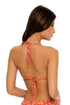 Luli Fama Calypso REVERSIBLE DRAWSTRING BANDEAU TOP