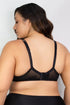 Curvy Couture Tulip Lace Balconette Push-Up Bra