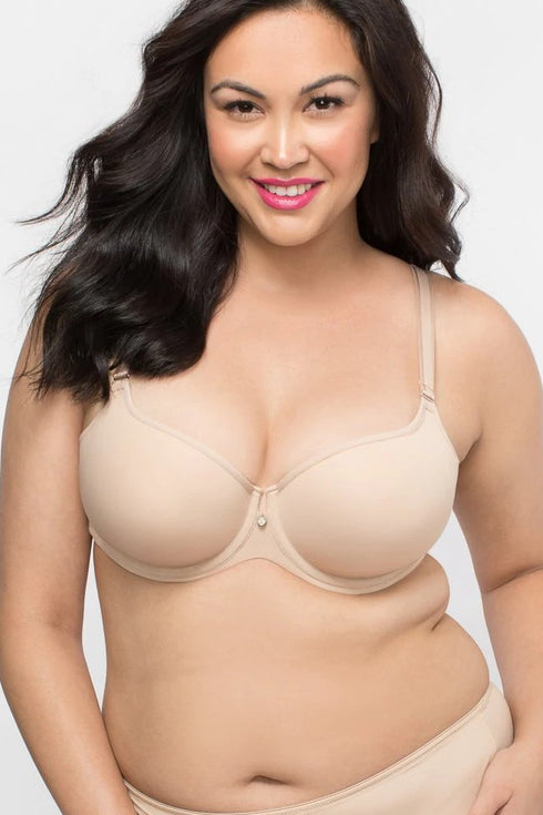Curvy Couture Tulip Smooth T-Shirt Bra