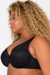 Curvy Couture SHEER MESH PUSH UP