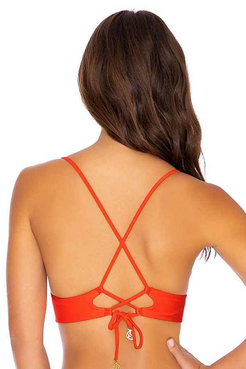 Luli Fama Cosita Buena SANGRITA BUSTIER TOP