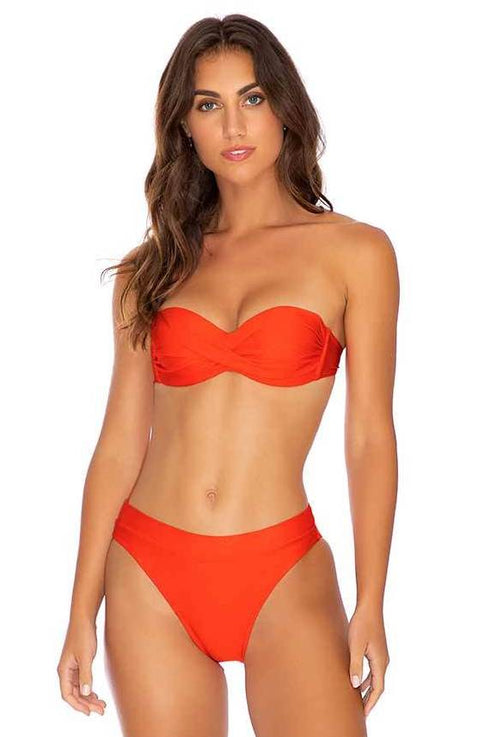 Luli Fama Cosita Buena SANGRITA PUSH UP BANDEAU TOP