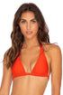 Luli Fama Cosita Buena SANGRITA TRIANGLE HALTER TOP