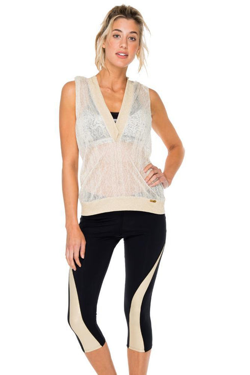 Luli Fama Baracoa BARACOA HOOD LONG VEst