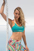 Luli Fama Wild Heart Crossback Sports Bra