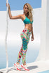 Luli Fama Wild Heart Crossback Sports Bra
