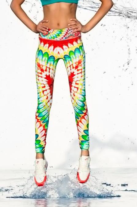 Luli Fama Wild Heart Engineered Print Legging