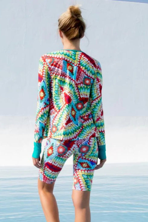 Luli Fama Wild Heart Fitted Zip Jacket