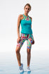 Luli Fama Wild Heart Mixed Waistband Capri