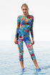 Luli Fama Inked Babe Long Sleeve Inked Top
