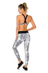 Luli Fama Bombo Mesh Cross Back Sports Bra