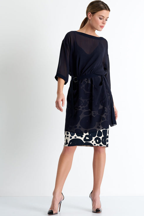 Shan Megan Classic Round Neck Dress