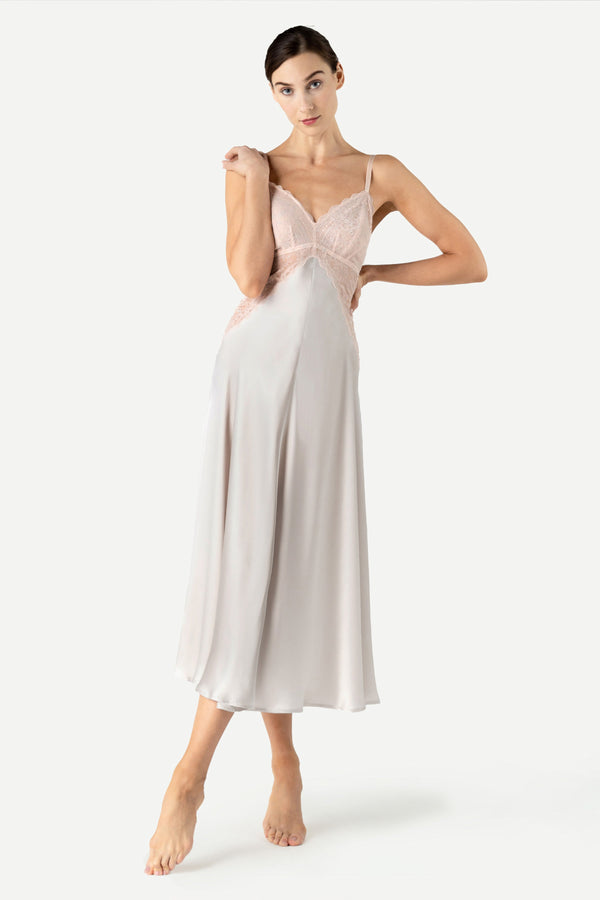 NK Imode Precious Sunset Long Silk Gown