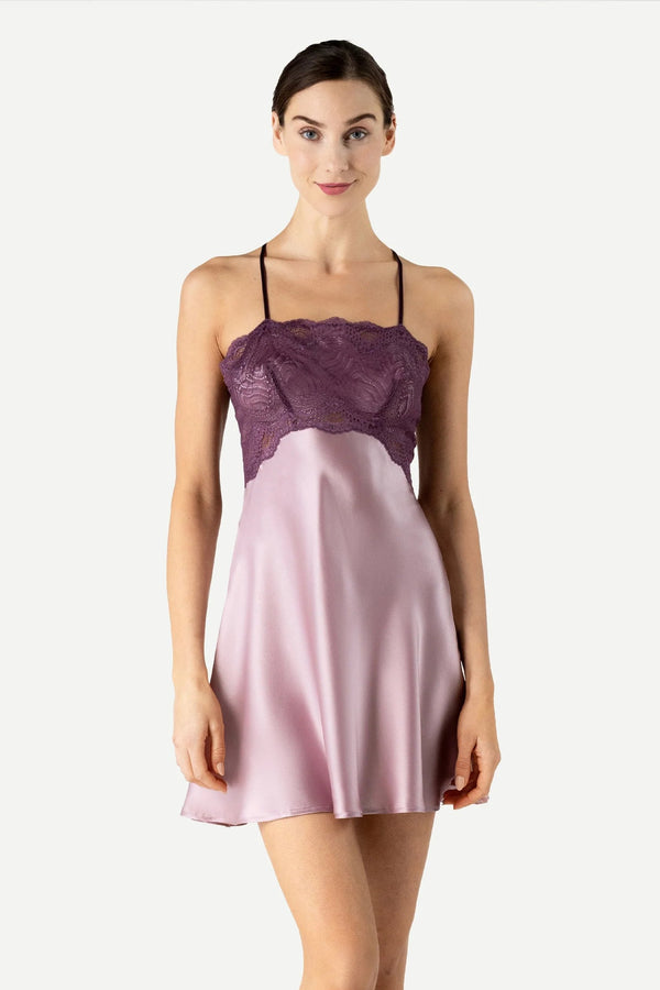 NK Imode Raquel Feminine Lounge Swing Silk Chemise