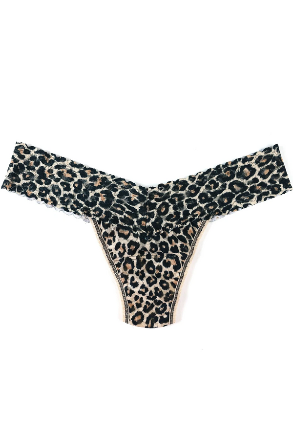 Hanky Panky Printed Signature Lace Low Rise Thong