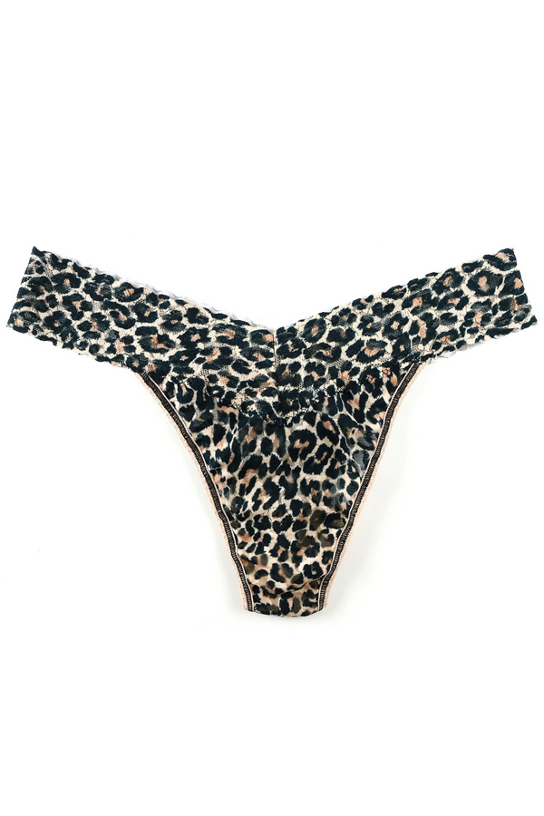 Hanky Panky Printed Signature Lace Original Rise Thong