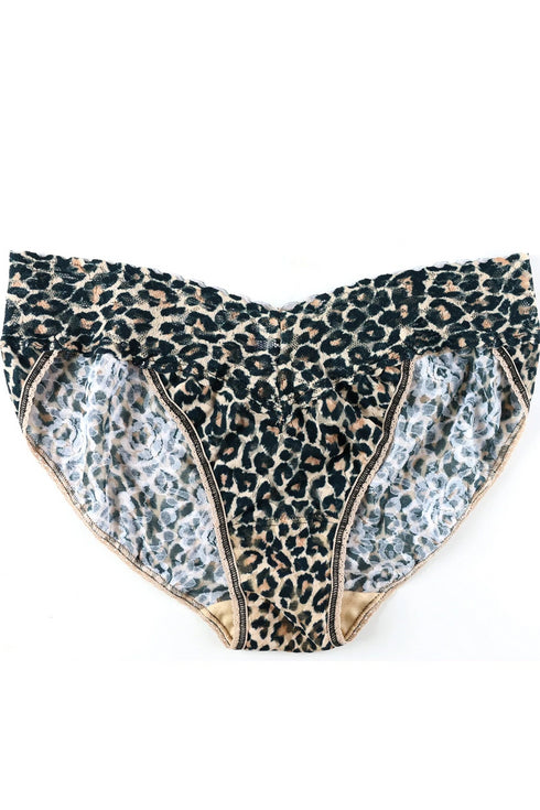 Hanky Panky Printed Signature Lace V-Kini