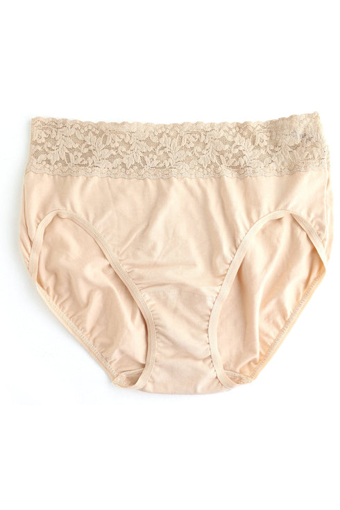 Hanky Panky Signature Lace Cotton French Brief