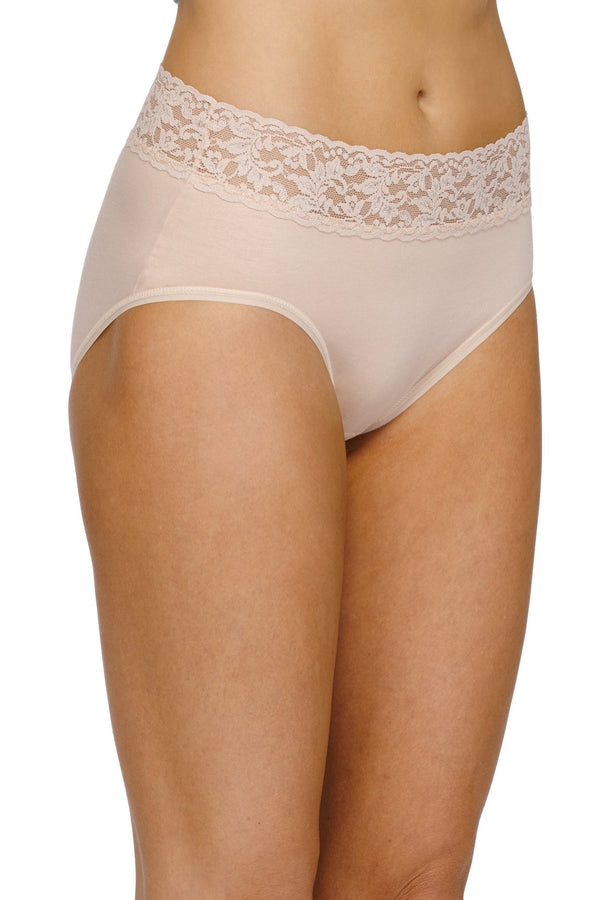 Hanky Panky Signature Lace Cotton French Brief