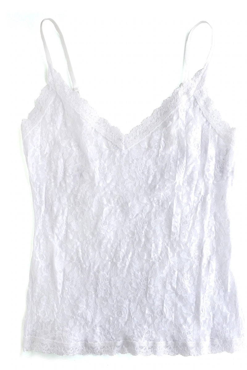Hanky Panky Signature Lace V-Front Cami WHITE buy for the best price CAD$  73.00 - Canada and U.S. delivery – Bralissimo