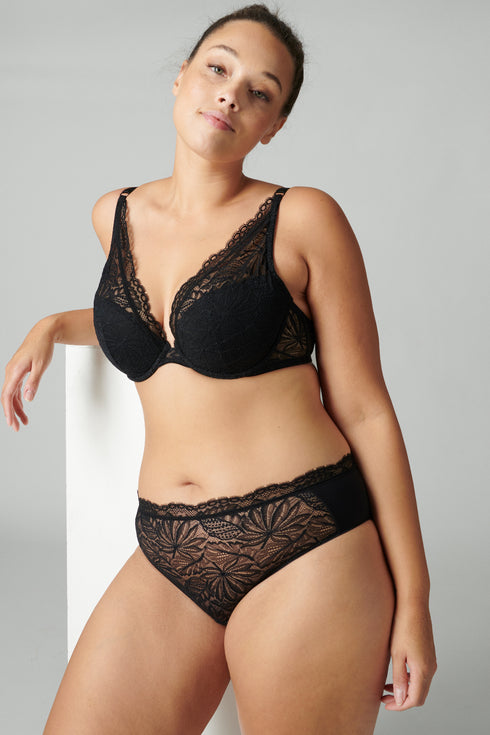 Simone Perele 1B3 Exotica Plunging Push-up Bra